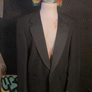 First Nighter formal wear tuxedo jacket sz 42 long black